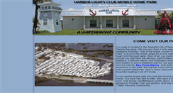 Desktop Screenshot of harborlightsclub.com